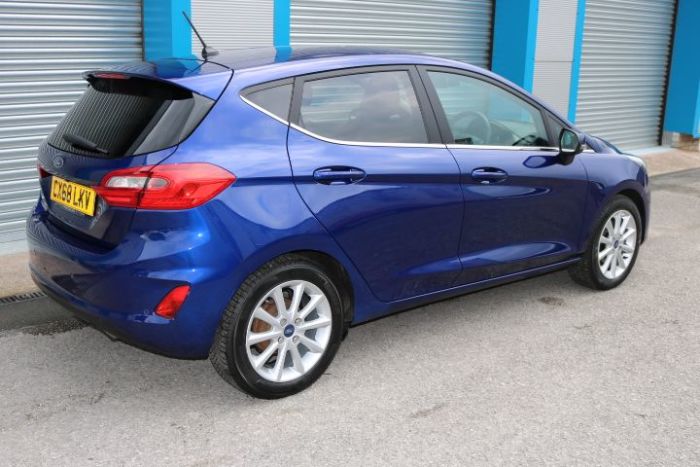 Ford Fiesta 1.0 EcoBoost Titanium 5dr Hatchback Petrol Blue