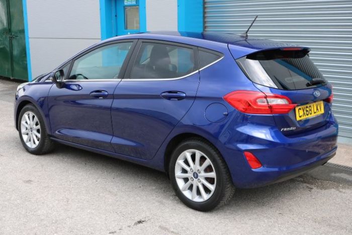 Ford Fiesta 1.0 EcoBoost Titanium 5dr Hatchback Petrol Blue