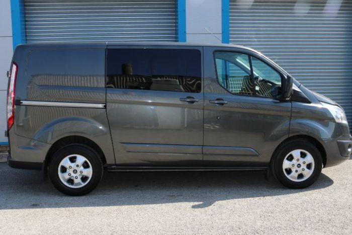 Ford Transit Custom 2.0 TDCi 130ps Low Roof D/Cab Limited Van Panel Van Diesel Grey