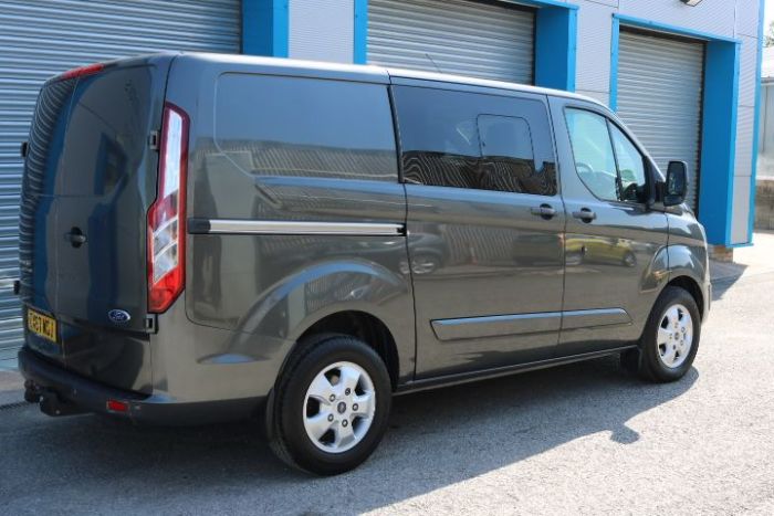Ford Transit Custom 2.0 TDCi 130ps Low Roof D/Cab Limited Van Panel Van Diesel Grey