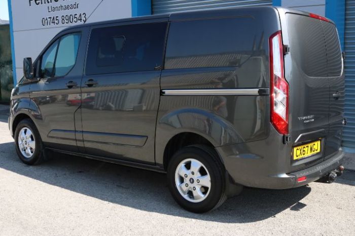Ford Transit Custom 2.0 TDCi 130ps Low Roof D/Cab Limited Van Panel Van Diesel Grey