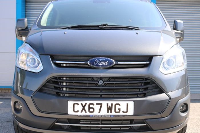 Ford Transit Custom 2.0 TDCi 130ps Low Roof D/Cab Limited Van Panel Van Diesel Grey