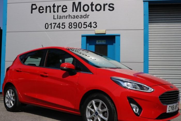 Ford Fiesta 1.0 EcoBoost Zetec 5dr Hatchback Petrol Red
