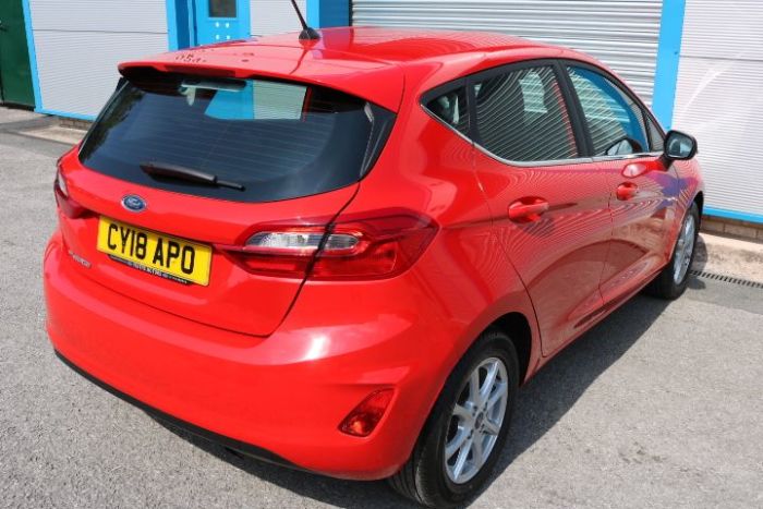 Ford Fiesta 1.0 EcoBoost Zetec 5dr Hatchback Petrol Red