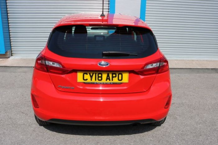 Ford Fiesta 1.0 EcoBoost Zetec 5dr Hatchback Petrol Red