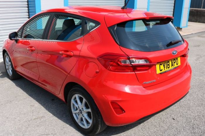 Ford Fiesta 1.0 EcoBoost Zetec 5dr Hatchback Petrol Red