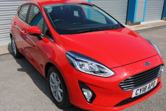 Ford Fiesta 1.0 EcoBoost Zetec 5dr Hatchback Petrol Red