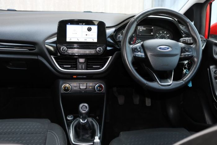 Ford Fiesta 1.0 EcoBoost Zetec 5dr Hatchback Petrol Red