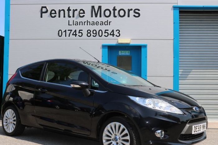 Ford Fiesta 1.4 Titanium 3dr Hatchback Petrol Black