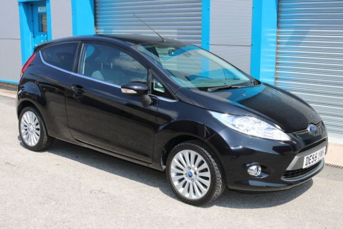 Ford Fiesta 1.4 Titanium 3dr Hatchback Petrol Black