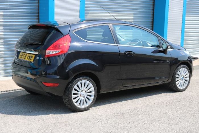 Ford Fiesta 1.4 Titanium 3dr Hatchback Petrol Black