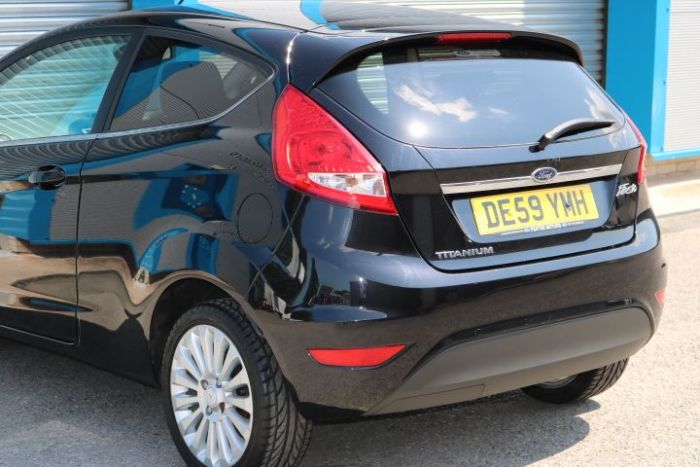 Ford Fiesta 1.4 Titanium 3dr Hatchback Petrol Black