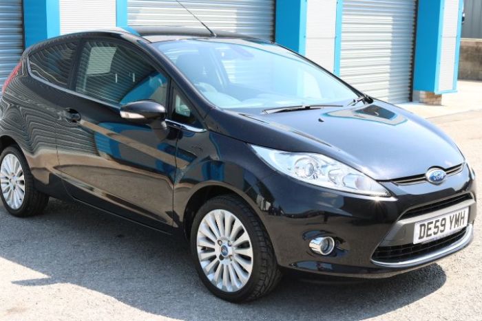 Ford Fiesta 1.4 Titanium 3dr Hatchback Petrol Black