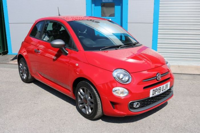 Fiat 500 1.2 S 3dr Hatchback Petrol Red
