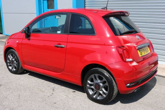 Fiat 500 1.2 S 3dr Hatchback Petrol Red