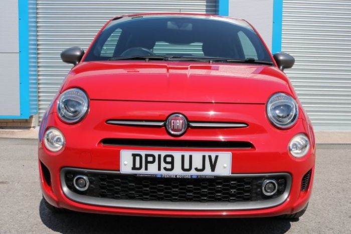 Fiat 500 1.2 S 3dr Hatchback Petrol Red