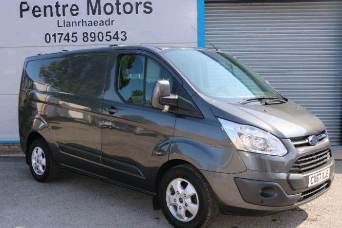 Ford Transit Custom 2.0 TDCi 130ps Low Roof Limited Van Panel Van Diesel Grey