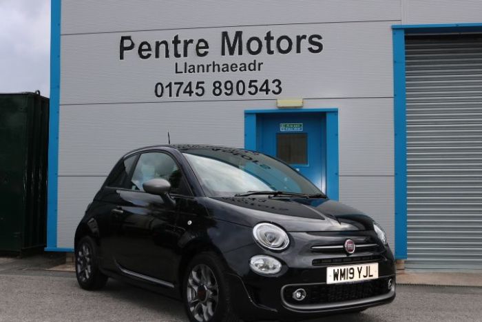 Fiat 500 1.2 S 3dr Hatchback Petrol Black