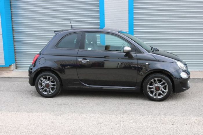 Fiat 500 1.2 S 3dr Hatchback Petrol Black