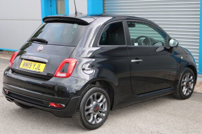 Fiat 500 1.2 S 3dr Hatchback Petrol Black