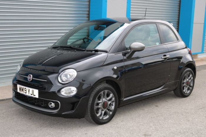 Fiat 500 1.2 S 3dr Hatchback Petrol Black