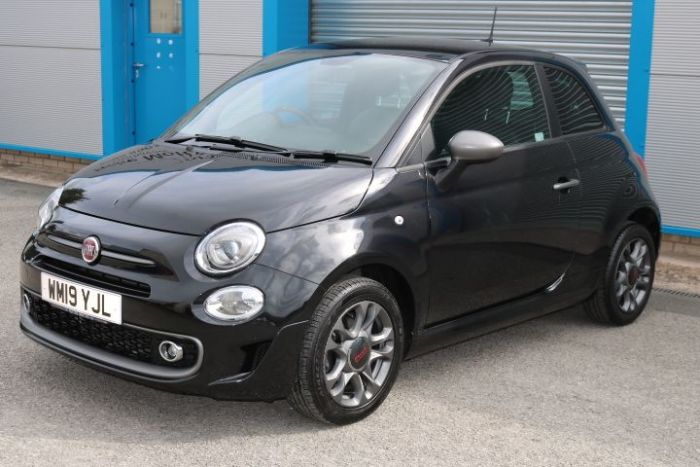 Fiat 500 1.2 S 3dr Hatchback Petrol Black