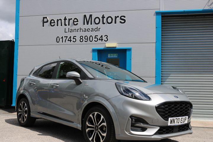 Ford Puma 1.0 EcoBoost Hybrid mHEV ST-Line 5dr Hatchback Petrol Silver