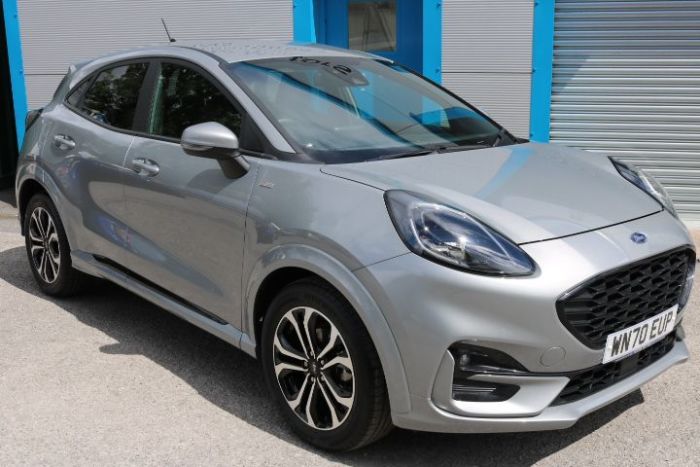 Ford Puma 1.0 EcoBoost Hybrid mHEV ST-Line 5dr Hatchback Petrol Silver