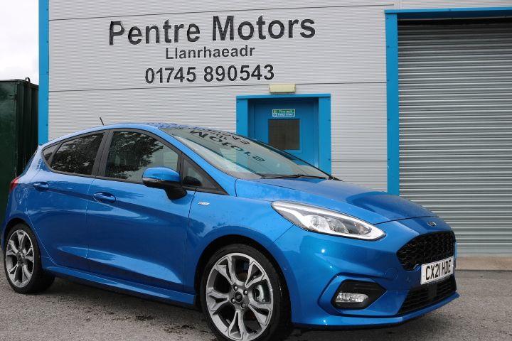 Ford Fiesta 1.0 EcoBoost 125 ST-Line X Edition 5dr Hatchback Petrol Blue