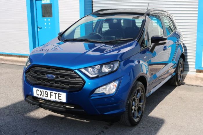 Ford Ecosport 1.0 EcoBoost 140 ST-Line 5dr Hatchback Petrol Blue