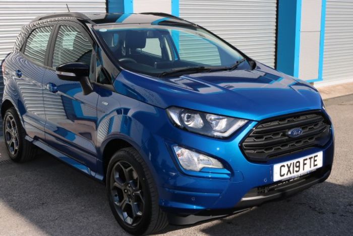 Ford Ecosport 1.0 EcoBoost 140 ST-Line 5dr Hatchback Petrol Blue