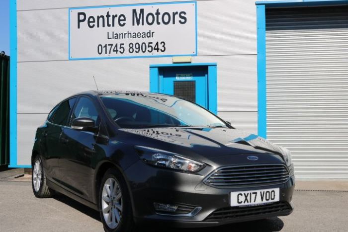Ford Focus 1.0 EcoBoost 125 Titanium 5dr Hatchback Petrol Grey