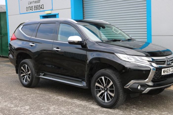Mitsubishi Shogun Sport 2.4 DI-DC Commercial Auto Van Diesel Black