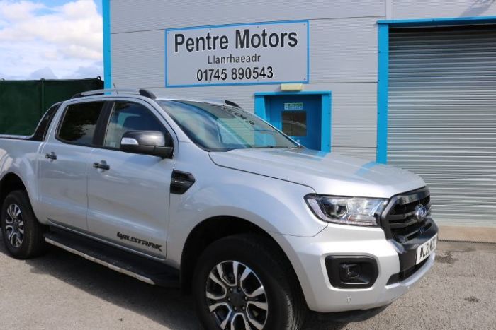 Ford Ranger Pick Up Double Cab Wildtrak 2.0 EcoBlue 213 Auto Pick Up Diesel Silver