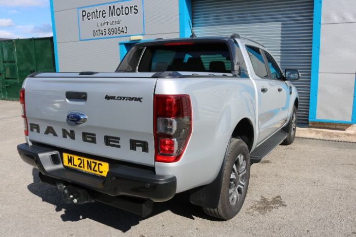 Ford Ranger Pick Up Double Cab Wildtrak 2.0 EcoBlue 213 Auto Pick Up Diesel Silver