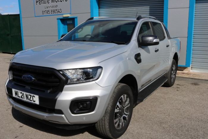 Ford Ranger Pick Up Double Cab Wildtrak 2.0 EcoBlue 213 Auto Pick Up Diesel Silver