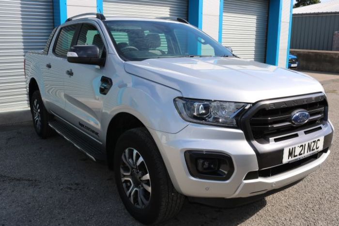 Ford Ranger Pick Up Double Cab Wildtrak 2.0 EcoBlue 213 Auto Pick Up Diesel Silver