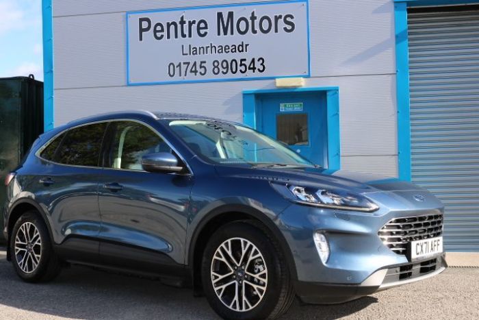 Ford Kuga 2.5 KUGA Titanium Plug In Hybrid Automatic SUV Hybrid Chrome Blue