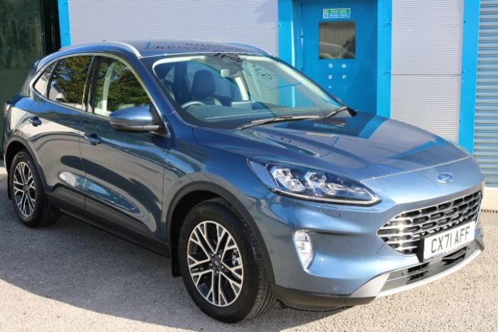 Ford Kuga 2.5 KUGA Titanium Plug In Hybrid Automatic SUV Hybrid Chrome Blue