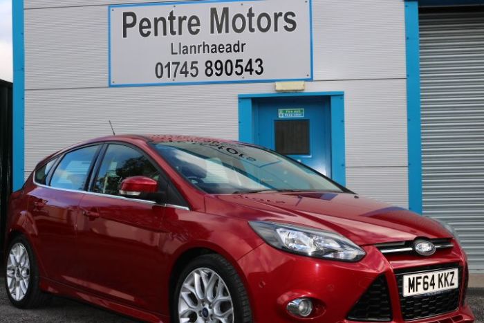 Ford Focus 1.6 TDCi 115 Zetec S 5dr Hatchback Diesel Red