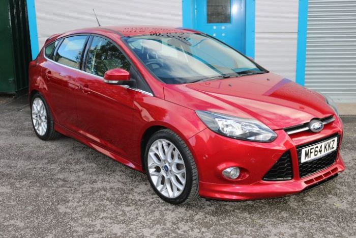 Ford Focus 1.6 TDCi 115 Zetec S 5dr Hatchback Diesel Red