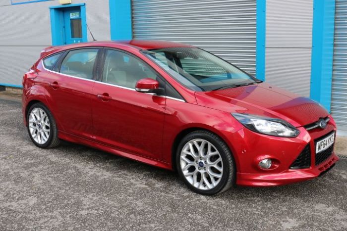 Ford Focus 1.6 TDCi 115 Zetec S 5dr Hatchback Diesel Red