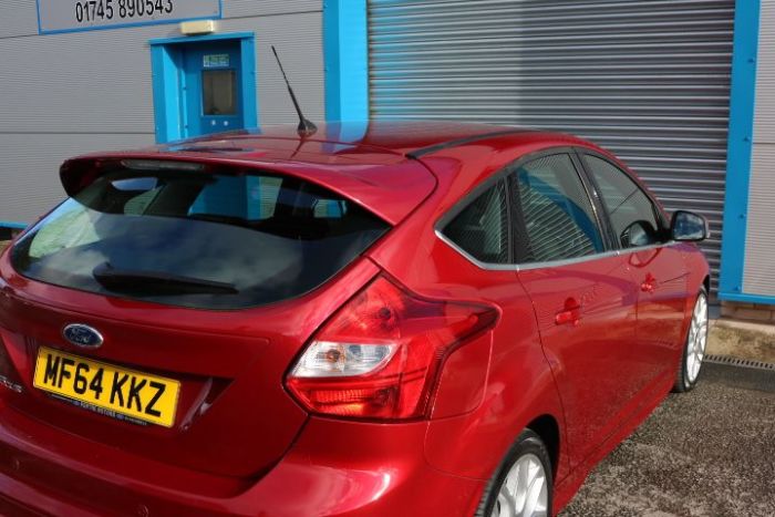 Ford Focus 1.6 TDCi 115 Zetec S 5dr Hatchback Diesel Red