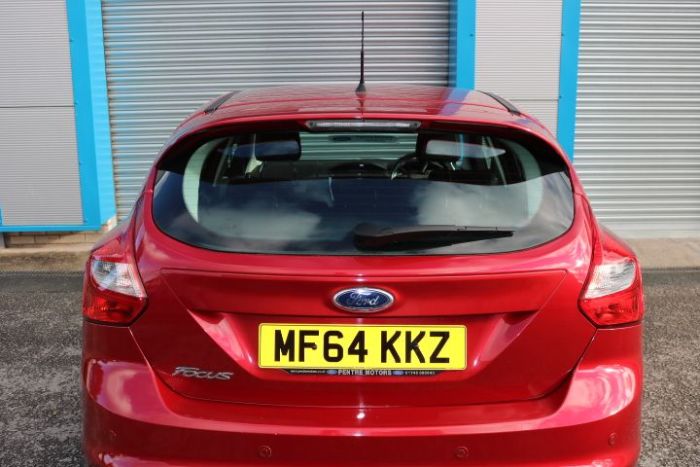 Ford Focus 1.6 TDCi 115 Zetec S 5dr Hatchback Diesel Red