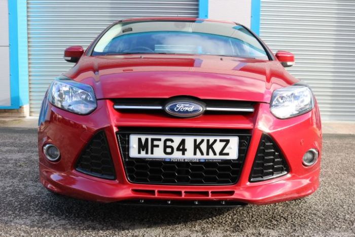 Ford Focus 1.6 TDCi 115 Zetec S 5dr Hatchback Diesel Red