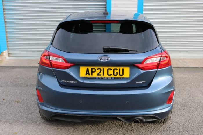 Ford Fiesta 1.0 EcoBoost Hybrid mHEV 125 ST-Line X Edition 5dr Hatchback Petrol Blue