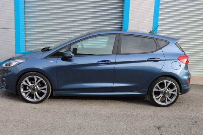 Ford Fiesta 1.0 EcoBoost Hybrid mHEV 125 ST-Line X Edition 5dr Hatchback Petrol Blue