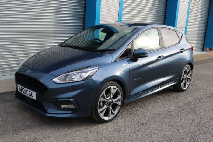 Ford Fiesta 1.0 EcoBoost Hybrid mHEV 125 ST-Line X Edition 5dr Hatchback Petrol Blue