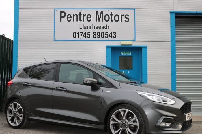 Ford Fiesta 1.0 EcoBoost Hybrid mHEV 155 ST-Line X Edition 5dr Hatchback Petrol Grey
