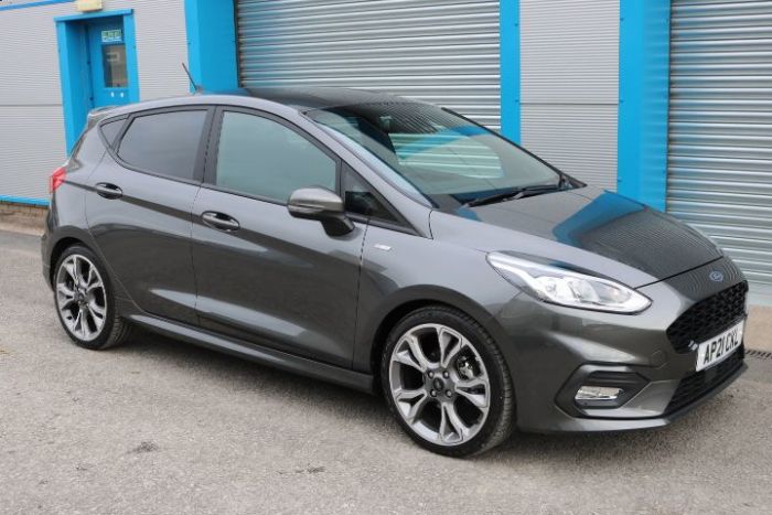 Ford Fiesta 1.0 EcoBoost Hybrid mHEV 155 ST-Line X Edition 5dr Hatchback Petrol Grey